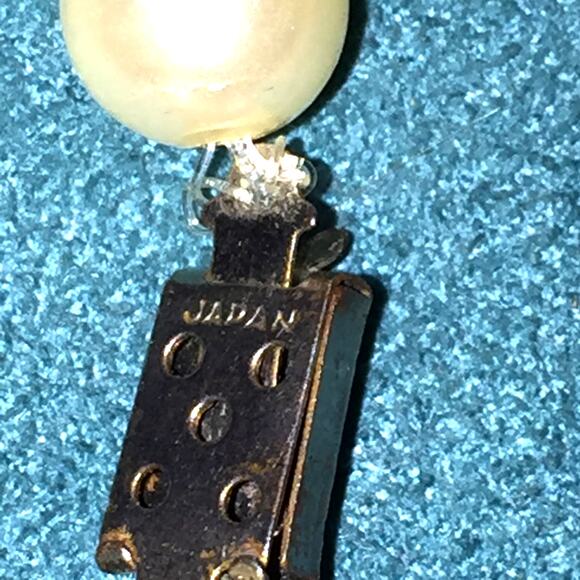 Vintage Faux Pearl necklace Japan - Picture 2 of 3